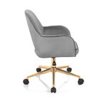 Pilkai auksinė biuro kėdė victoria (tomasucci) nepažeista