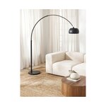 Black floor lamp (bowie) intact