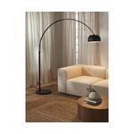 Black floor lamp (bowie) intact