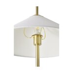 Gold-white design floor lamp (vica)
