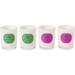 4 aromātisko sveču komplekts vintage aromterapija (parks London) neskarts