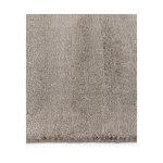 Taupe colored viscose carpet (jane) 80x200 intact