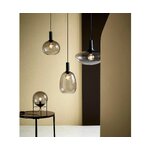 Gray glass pendant light alton (nordlux)