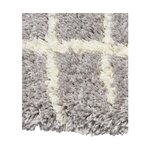 Gray-white patterned carpet (amelie) 80x250 intact