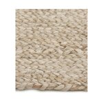 Beige jute carpet (sharmila) 160x230cm with blemishes