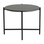 Black garden sofa table avisa (2-connect) with beauty flaws
