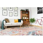 Colored cotton carpet indiana (kayoom) 120x170 intact