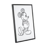 Framed wall picture mickey (g&amp;c interiors) intact