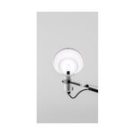 Silver design table lamp with tolomeo (artemis) beauty flaws