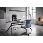 Silver design table lamp with tolomeo (artemis) beauty flaws