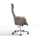 Šviesiai pilko dizaino biuro kėdė penty (tomasucci) nepažeista
