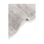 Greyish-beige hand-woven viscose carpet (jane) 400x500cm with blemishes