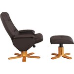 Кресло темно-коричневое с острым (приятно)