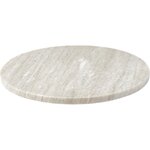 Dekoratīvā marmora servēšanas šķīvis (como) neskarts