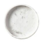 Pyöreä marmoritarjotin (venetsia) ehjä