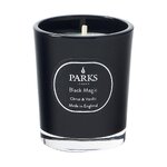 4 melnās maģijas (parks london) aromātisko sveču komplekts ar skaistumkopšanas kļūdu