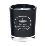 4 melnās maģijas (parks london) aromātisko sveču komplekts ar skaistumkopšanas kļūdu