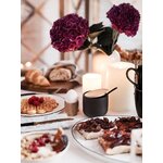 Black cup with lid theo (stelton)