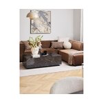 Musta design-sohvapöytä lesley pieni kauneusvirhe