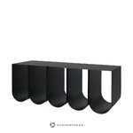 Black Metal Design Pink Curved (Kristina Dam) 110cm