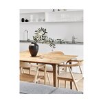 Solid wood dining table (archie) 90x160 with minor blemishes