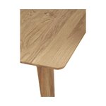 Solid wood dining table (archie) 90x160 with minor blemishes