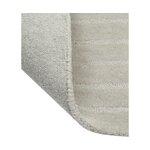 Beige woolen carpet (mason) 160x230 with a beauty flaw