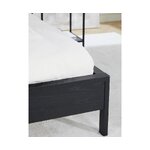 Black bed (tammy) 180x200 intact