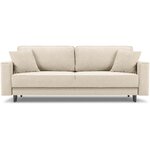 Light beige sofa bed fano (besolux) with a beauty flaw