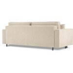 Light beige sofa bed fano (besolux) with a beauty flaw