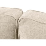 Light beige sofa bed fano (besolux) with a beauty flaw