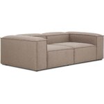 Light brown modular sofa (Lennon) intact