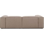 Light brown modular sofa (Lennon) intact