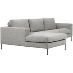 Светло-серый угловой диван (cucita) цел