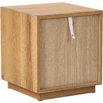 Light brown bedside table (noel) with cosmetic defects