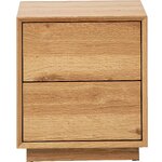 Light brown bedside table (noel) with cosmetic defects