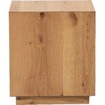 Light brown bedside table (noel) with cosmetic defects