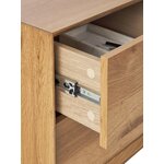 Light brown bedside table (noel) with cosmetic defects