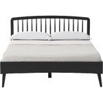 Black bed (signe) 180x200 intact