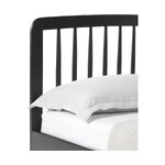 Black bed (signe) 180x200 intact
