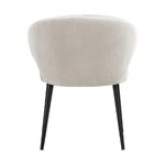 Beige samettituoli (celia) pieniä puutteita