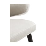 Beige samettituoli (celia) pieniä puutteita