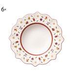 Keittolautanen setti 6 kpl leluherkku (villeroy &amp; boch)