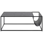 Black coffee table seaford (actona)