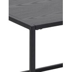 Black coffee table seaford (actona)