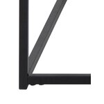 Black coffee table seaford (actona)