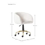 Dizaino biuro kėdė (emmie) nepažeista