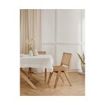 Solid wood design chair (guerrilla) with beauty flaws