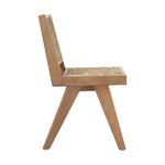 Solid wood design chair (guerrilla) with beauty flaws