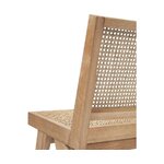 Solid wood design chair (guerrilla) with beauty flaws